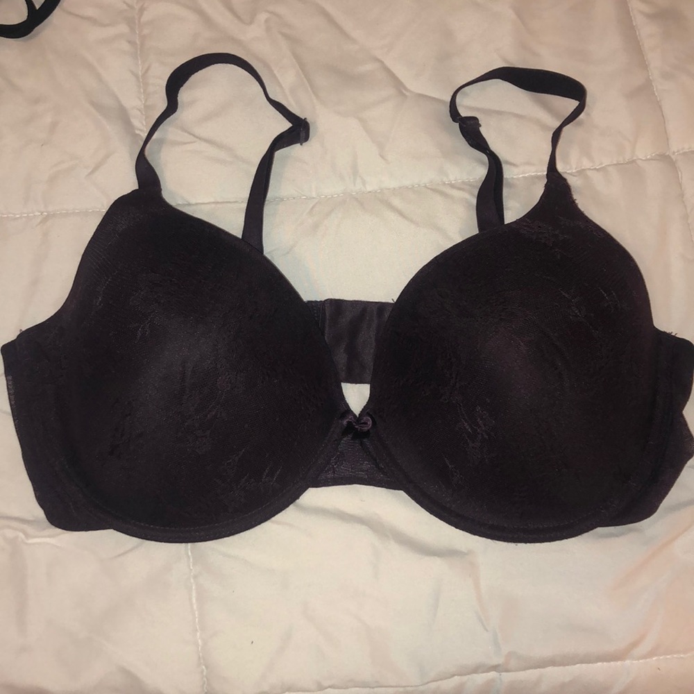 Purple Lace lightly lined bra